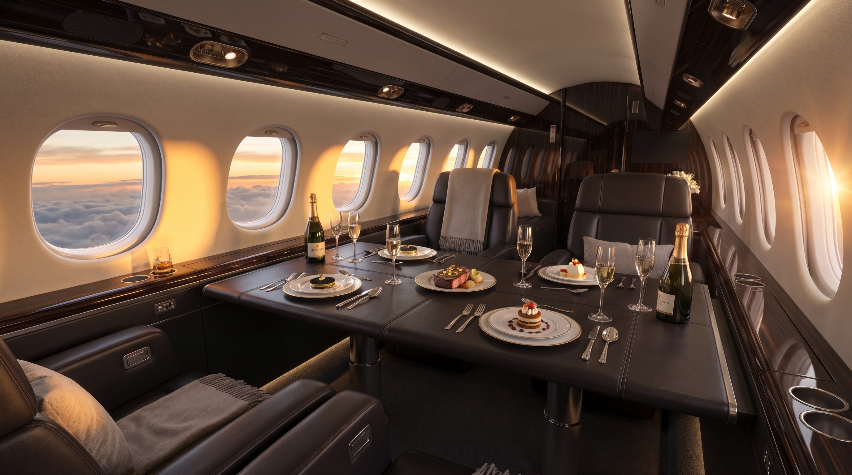 Özel Jet Fine Dining Şef Hizmeti